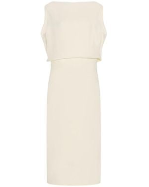 The Row Paran Dress In Silk - White