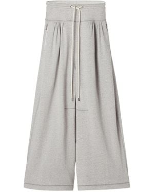 Lanvin Pleated Drawstring Trousers - Grey