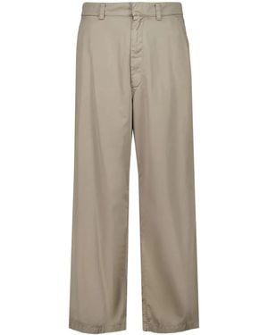 Balenciaga Cotton Workwear Trousers - Natural