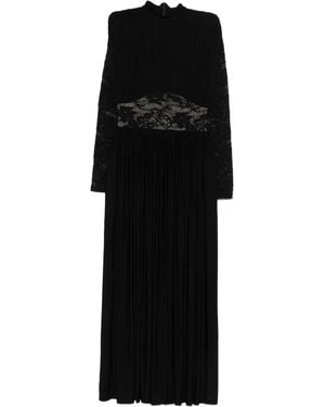 Zimmermann Rebellion Lace-insert Maxi Dress - Black