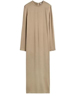 TOTEME Long-sleeved Maxi Dress - Natural
