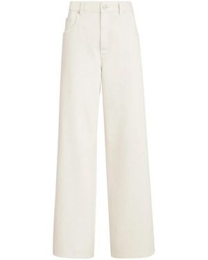 Brunello Cucinelli Monili-loop-detail Jeans - White