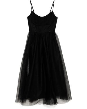 Zimmermann Tulle Corset Dress - Black