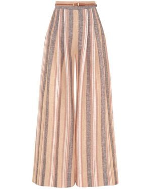 Zimmermann Wanderlust Stripe Pant - Pink