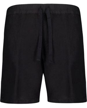 120% Lino Linen Shorts - Black