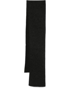 The Row Cashmere Scarf - Black