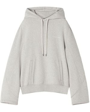 Lanvin Light Hoodie Jumper - White