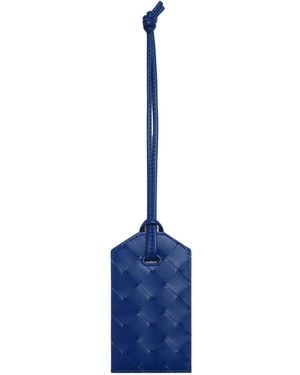 Bottega Veneta Getaway Tag Holder - Blue