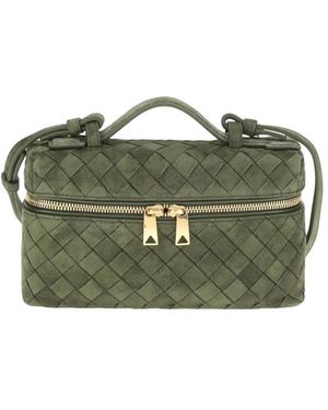 Bottega Veneta Bang Bang Intrecciato Tote Bag - Green
