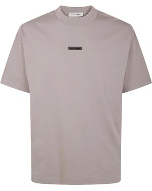 Fear Of God Logo-motif Cotton T-shirt - Grey