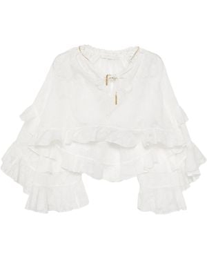 Zimmermann Daylight Blouse - White