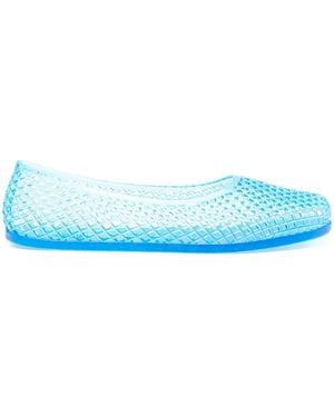 Ancient Greek Sandals Translucent-design Ballet Flats - Blue