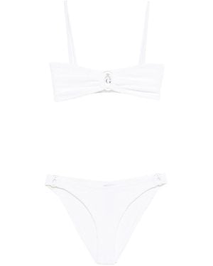 Hunza G Misty Bikini Set - White