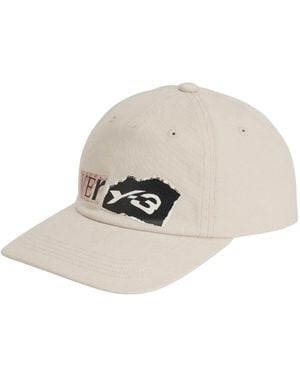 Y-3 Logo Baseball Cap - White