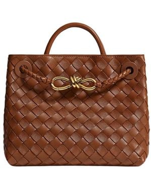 Bottega Veneta Small Andiamo - Brown