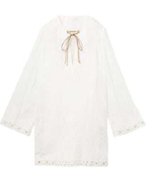 Zimmermann Indra Mini Dress - White