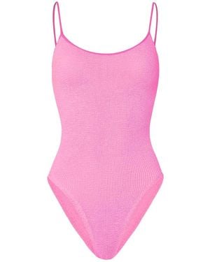 Hunza G Womens Swimsuit - Pink