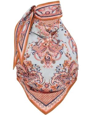Zimmermann Paisley-print Silk Top - Multicolor
