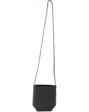 The Row Mini N/s Park Leather Crossbody Bag - White