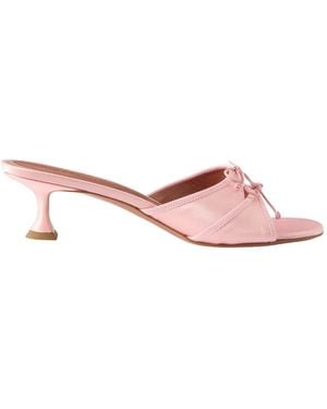 AMINA MUADDI Eleonora Slippers - Pink
