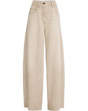 Brunello Cucinelli Five-Pocket Jeans - White
