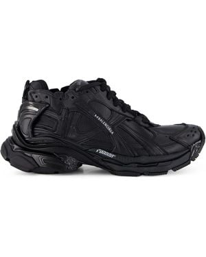 Balenciaga X Under Armour Runner Chunky-sole Trainers - Black