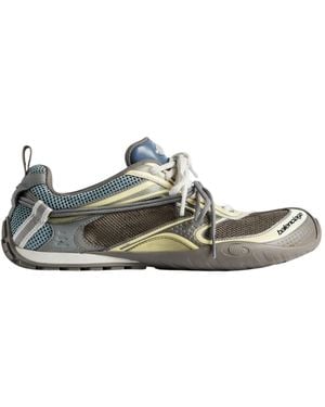 Balenciaga Radar Mesh-panelled Trainers - Brown