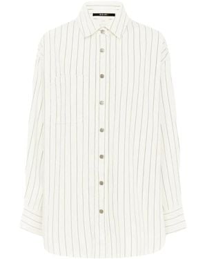 Ksubi Oversized Denim Shirt - White