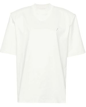 The Attico Kilie Cotton T-shirt - White