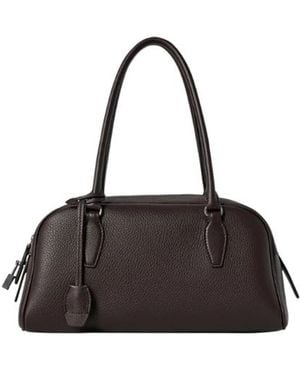 The Row Small E/w India Bag - Black