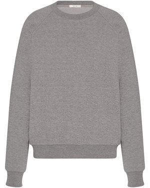 The Row Eulalia Long-sleeve Sweatshirt - Grey