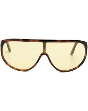 TOTEME Shield Sunglasses - Natural