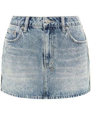 Ksubi Low Rider Mini Frayed - Blue