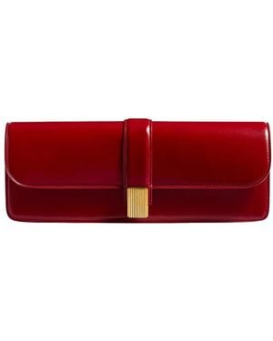 KHAITE Blake Clutch - Red