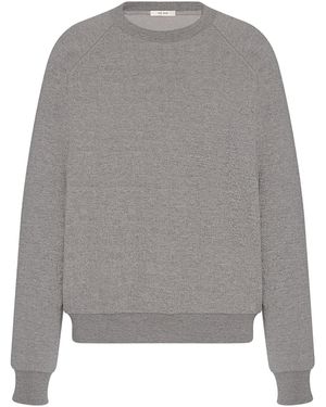 The Row Eulalia Long-sleeve Sweatshirt - Grey