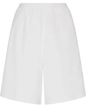 The Row Larissa Elasticated Shorts - White