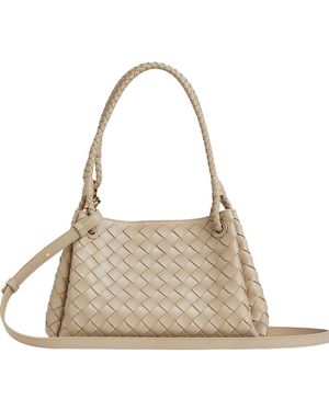 Bottega Veneta Medium Parachute Tote Bag - Natural
