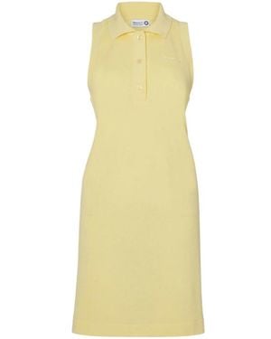 Hunza G Terry Towelling Tennis Dress - Yellow