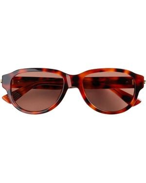 Bottega Veneta Classic Aviator Sunglasses - Red