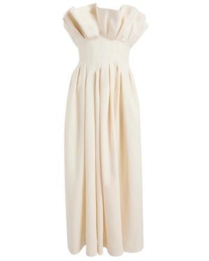 KHAITE Claude Dress - White