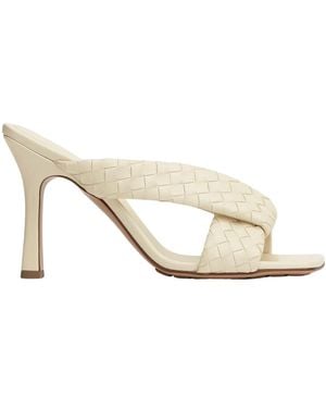 Bottega Veneta Riva Mule - Natural