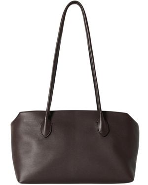 The Row Terrasse Shoulder Bag - Brown