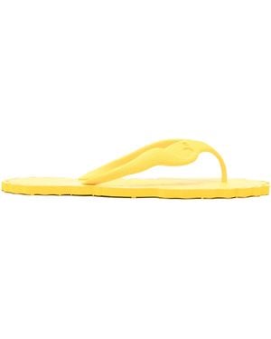 Zimmermann Seafoam Thong Sandals - Yellow