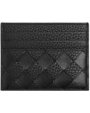 Bottega Veneta Intrecciato Credit Card Case - White