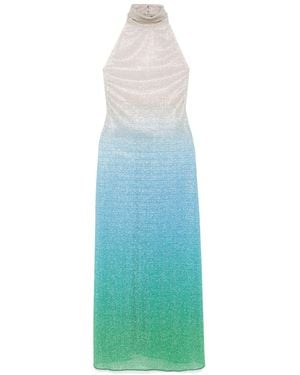 Oséree Lumière Maxi Dress - Blue