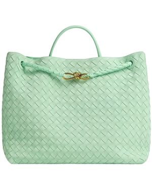 Bottega Veneta Large Andiamo Intrecciato Tote Bag - Green