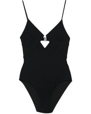 Zimmermann Cut-out Swimsuit - Black