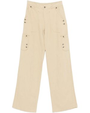 Ermanno Scervino Button Jeans - White