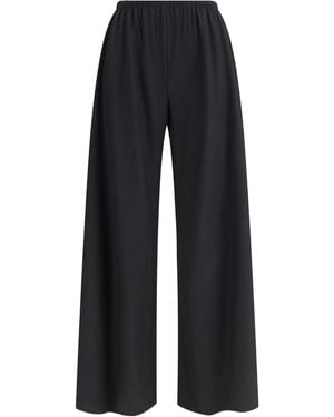 The Row Fleece Gala Pants - Blue