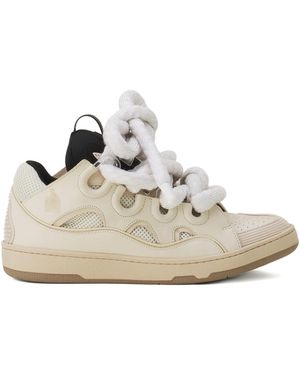 Lanvin Curb Trainers - White